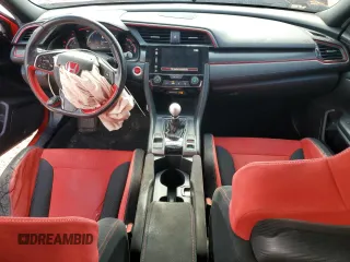 2017 Honda Civic Type R Touring z VIN SHHFK8G70HU200734, wystawiony jako Copart lot #57299605 z przebiegiem 139 018 mil mil oraz Szkody całkowita. Historia ofert i sprzedaży dostępna na DreamBid. Obrazek 8.