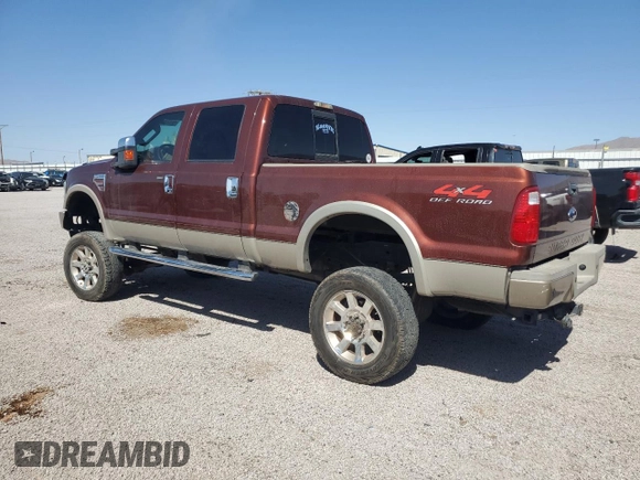 2008 Ford F-250 XL with VIN 1FTSW21R28EC23591, listed as a Copart auction lot 52433965 with 119,669 mi miles and Salvage title. Bid and sale history available at DreamBid. Image 2.