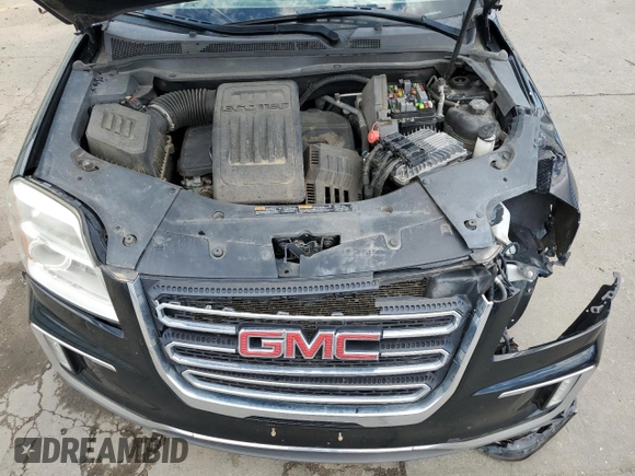 2017 GMC Terrain SLT with VIN 2GKFLUEK7H6118220, listed as a Copart auction lot 67544804 with Not Provided miles and Salvage Title. Bid and sale history available at DreamBid. Image 12.