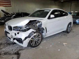 2016 BMW X6 xDrive50i z VIN 5UXKU6C56G0R34437, wystawiony jako Copart lot #52873375 z przebiegiem 116 325 mil mil oraz Czysty tytuł • Clean title. Historia ofert i sprzedaży dostępna na DreamBid. Obrazek 1.