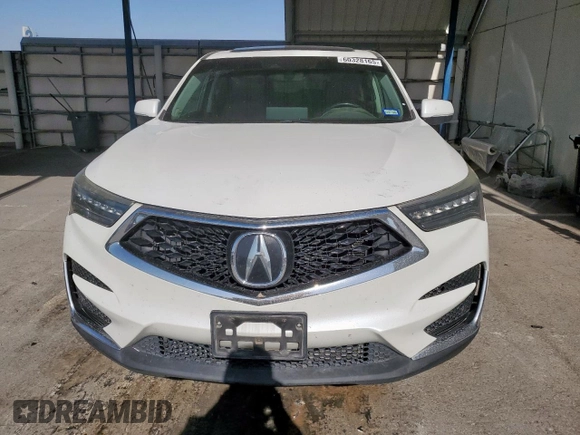 2020 Acura RDX Technology with VIN 5J8TC1H50LL005861, listed as a Copart auction lot 60328165 with 68,602 mi miles and Salvage title. Bid and sale history available at DreamBid. Image 5.