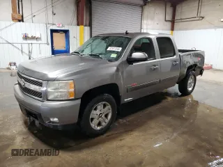 2007 Chevrolet Silverado 1500 LTZ with VIN 3GCEK13Y87G511596, listed as a Copart auction lot 42591845 with 185,189 mi miles and Salvage Title. Bid and sale history available at carsss.com. Image 1.