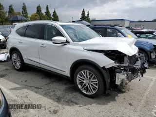 2022 Acura MDX w/Advance Package with VIN 5J8YE1H80NL036881, listed as a Copart auction lot 45519633 with 11,953 mi miles. Bid and sale history available at carsss.com. Image 4.