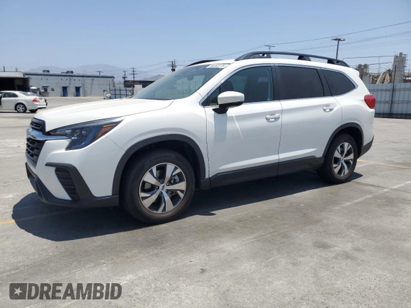 2024 Subaru Ascent Premium with VIN 4S4WMAEDXR3465697, listed as a Copart auction lot 58382275 with 8,208 mi miles and Salvage title. Bid and sale history available at DreamBid. Image 1.