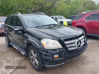 2008 Mercedes-Benz GL-Class 5.5L with VIN 4JGBF86E48A336132, listed as a IAAI auction lot 41917307 with 111,642 mi miles. Bid and sale history available at carsss.com. Image 1.