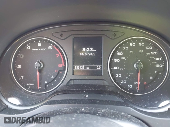 2017 Audi A3 Sedan Premium with VIN WAUAUGFF3H1037902, listed as a IAAI auction lot 42126759 with 155,425 mi miles. Bid and sale history available at carsss.com. Image 7.