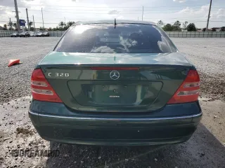 2001 Mercedes-Benz C 3.2L with VIN WDBRF64J21F029346, listed as a Copart auction lot 50622475 with 82,100 mi miles and Salvage Title. Bid and sale history available at carsss.com. Image 6.