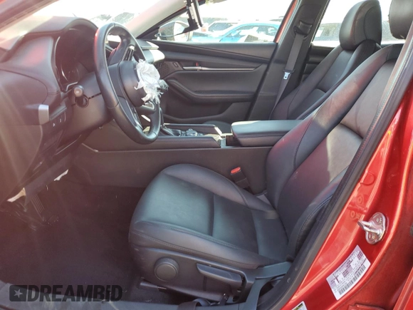 2024 Mazda 3 S Select Sport with VIN 3MZBPABM4RM413041, listed as a Copart auction lot 50608785 with 19,302 mi miles and Salvage Title. Bid and sale history available at DreamBid. Image 7.