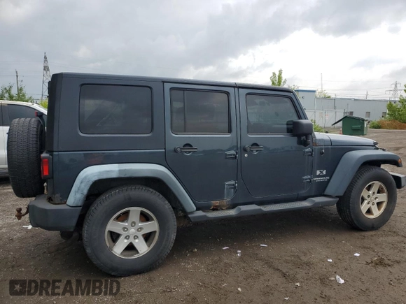 2008 Jeep Wrangler Unlimited X with VIN 1J4GA39108L559478, listed as a Copart auction lot 58937685 with 267,140 mi miles and Clean title. Bid and sale history available at DreamBid. Image 3.
