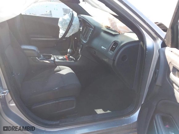 2015 Dodge Charger SE with VIN 2C3CDXBG4FH734301, listed as a IAAI auction lot 41577158 with 1 mi miles. Bid and sale history available at carsss.com. Image 5.