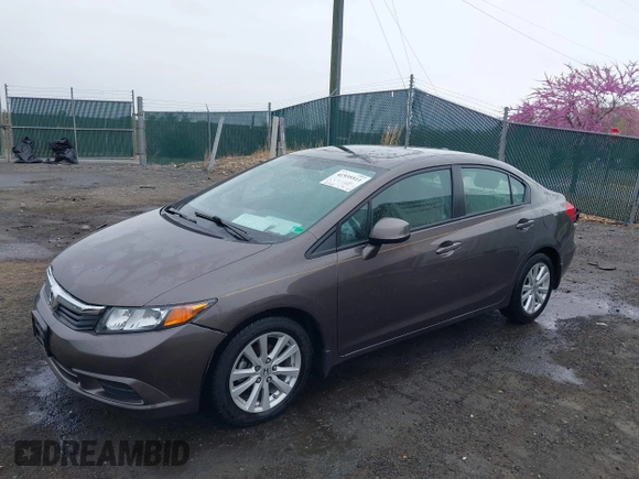 2012 Honda Civic EX-L with VIN 2HGFB2F9XCH505616, listed as a IAAI auction lot 41935511 with 62,298 mi miles and . Bid and sale history available at DreamBid. Image 18.