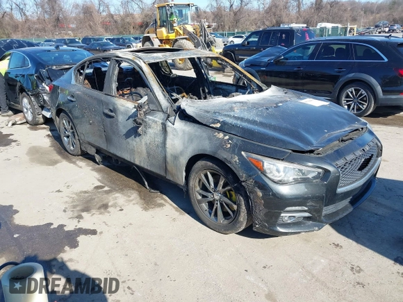 2017 Infiniti Q50 Premium z VIN JN1EV7AP7HM740731, wystawiony jako IAAI lot #41704342 z przebiegiem Nie podano mil oraz . Historia ofert i sprzedaży dostępna na DreamBid. Obrazek 1.