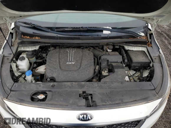 2016 Kia Sedona LX with VIN KNDMB5C15G6082926, listed as a Copart auction lot 46586364 with 99,095 mi miles and Salvage Title. Bid and sale history available at carsss.com. Image 12.