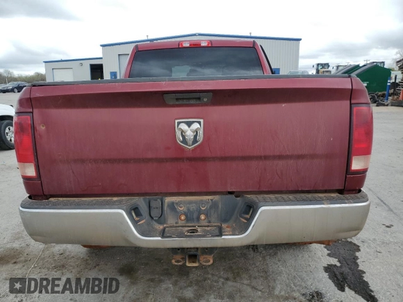 2014 Ram 1500 Tradesman with VIN 1C6RR6FT7ES287504, listed as a Copart auction lot 50736205 with 229,606 mi miles and Salvage title. Bid and sale history available at DreamBid. Image 6.