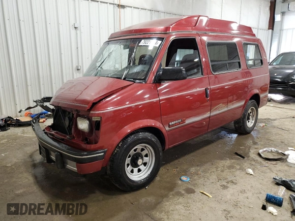 1992 GMC Safari z VIN 1GDEL19W2NB539396, wystawiony jako Copart lot #79221434 z przebiegiem 99 406 mil mil oraz Nie do naprawy • Non repairable. Historia ofert i sprzedaży dostępna na DreamBid. Obrazek 1.