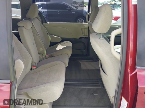 2015 Toyota Sienna LE AAS with VIN 5TDKK3DC7FS685452, listed as a IAAI auction lot 41942789 with 194,163 mi miles. Bid and sale history available at carsss.com. Image 8.