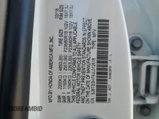 2018 Acura RDX w/Advance Pkg with VIN 5J8TB3H74JL012518, listed as a Copart auction lot 43833485 with 77,828 mi miles and Salvage Title. Bid and sale history available at carsss.com. Image 13.