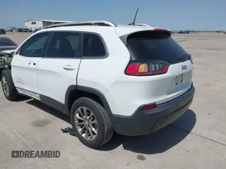 2019 Jeep Cherokee Latitude Plus with VIN 1C4PJLLB5KD301109, listed as a IAAI auction lot 41858478 with 52,647 mi miles and . Bid and sale history available at DreamBid. Image 3.