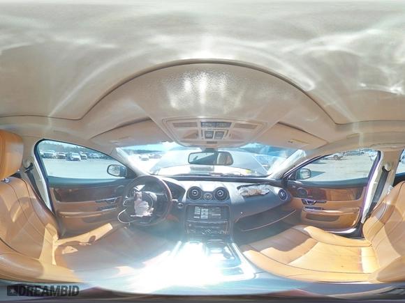 2015 Jaguar XJ with VIN SAJWA2GZ5F8V87671, listed as a Copart auction lot 46526865 with 44,382 mi miles and Salvage Title. Bid and sale history available at carsss.com. Image 13.