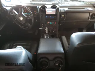 2006 Hummer H2 with VIN 5GRGN23U36H103240, listed as a Copart auction lot 72084594 with 130,814 mi miles and Salvage Title. Bid and sale history available at carsss.com. Image 8.