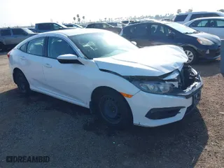 2016 Honda Civic Sedan LX with VIN 2HGFC2F57GH535074, listed as a IAAI auction lot 41847205 with 143,504 mi miles. Bid and sale history available at carsss.com. Image 1.
