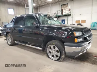 2005 Chevrolet Avalanche Z71 with VIN 3GNEK12Z25G185227, listed as a Copart auction lot 79913834 with 201,102 mi miles and Salvage Title. Bid and sale history available at DreamBid. Image 4.