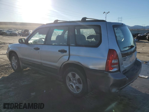 2003 Subaru Forester XS with VIN JF1SG65643H756012, listed as a Copart auction lot 46802715 with 157,296 mi miles and Salvage Title. Bid and sale history available at carsss.com. Image 2.