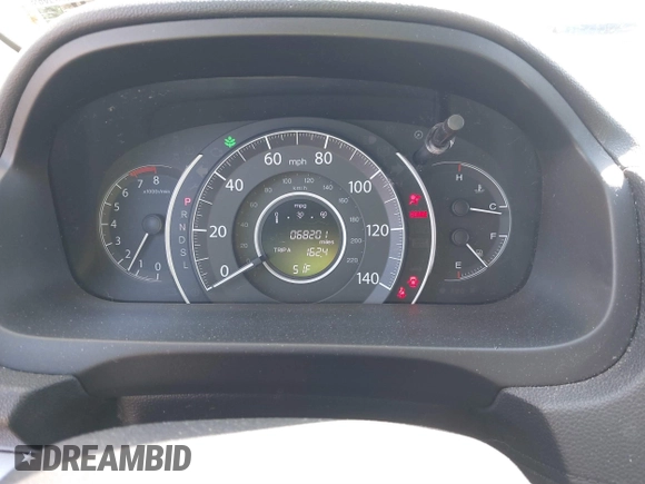 2016 Honda CR-V LX with VIN 5J6RM4H35GL009961, listed as a IAAI auction lot 41695675 with 68,201 mi miles. Bid and sale history available at carsss.com. Image 7.