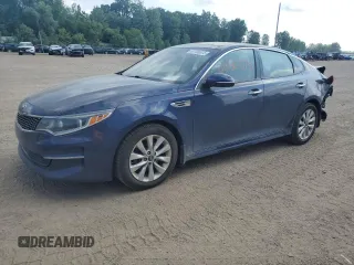2016 Kia Optima EX with VIN 5XXGU4L32GG118124, listed as a Copart auction lot 61156375 with 85,173 mi miles and Clean title. Bid and sale history available at DreamBid. Image 1.