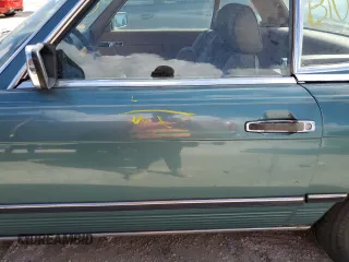 1988 Mercedes-Benz 560 SL with VIN WDBBA48D0JA086361, listed as a Copart auction lot 77939174 with 102,389 mi miles and Salvage Title. Bid and sale history available at carsss.com. Image 12.