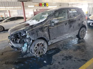 2021 Ford EcoSport Titanium z VIN MAJ6S3KL5MC424412, wystawiony jako Copart lot #88652315 z przebiegiem 84 326 mil mil oraz Szkody całkowita. Historia ofert i sprzedaży dostępna na DreamBid. Obrazek 1.