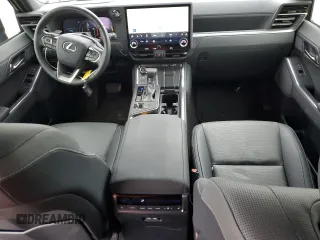 2024 Lexus GX with VIN JTJVBCDX8R5008174, listed as a Copart auction lot 89347665 with 4,996 mi miles and Salvage Title. Bid and sale history available at carsss.com. Image 8.