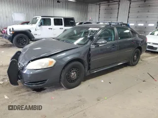 2010 Chevrolet Impala Police Police z VIN 2G1WD5EM4A1166639, wystawiony jako Copart lot #59089155 z przebiegiem 65 126 mil mil oraz Nie do naprawy • Non repairable. Historia ofert i sprzedaży dostępna na DreamBid. Obrazek 1.