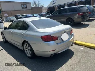 2012 BMW 5 Series 550i xDrive with VIN WBAFU9C53CDW93652, listed as a Copart auction lot 54708005 with 161,000 mi miles and Clean Title. Bid and sale history available at carsss.com. Image 3.