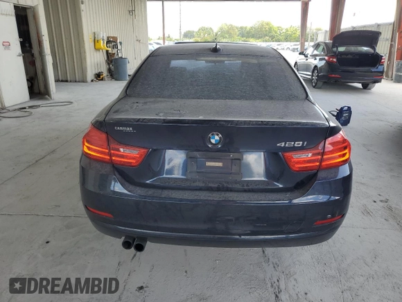 2016 BMW 4 Series 428i with VIN WBA3N7C5XGK226315, listed as a Copart auction lot 54521815 with 67,674 mi miles and Salvage title. Bid and sale history available at DreamBid. Image 6.
