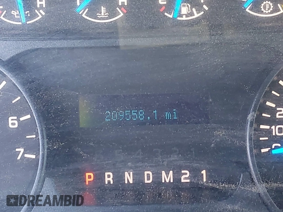 2014 Ford F-150 XL with VIN 1FTEX1CM3EFC83729, listed as a IAAI auction lot 41999134 with 209,558 mi miles and . Bid and sale history available at DreamBid. Image 7.