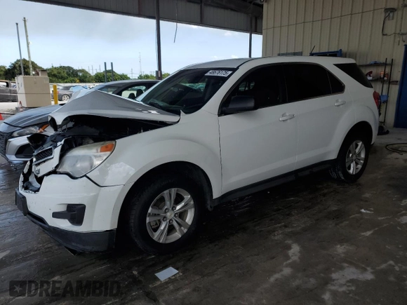 2015 Chevrolet Equinox LS with VIN 1GNALAEK4FZ124344, listed as a Copart auction lot 48676175 with 118,900 mi miles and Salvage Title. Bid and sale history available at DreamBid. Image 1.