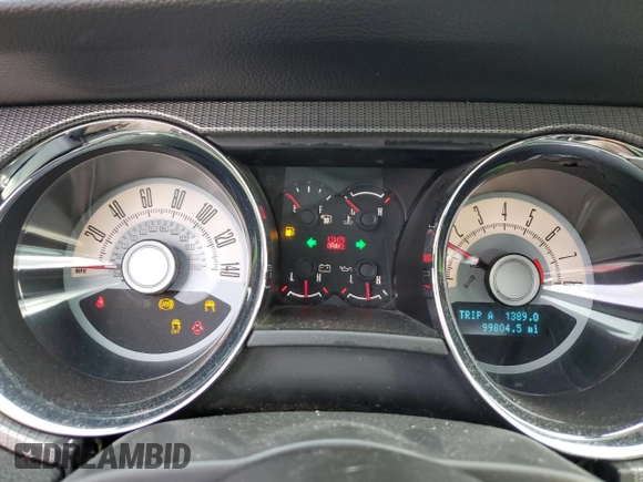 2010 Ford Mustang GT с VIN 1ZVBP8FH3A5119050, выставлен на аукционе Copart как лот 87920585 с пробегом 99 804 миль миль и Списание • Salvage title. История ставок и продаж доступна на DreamBid. Изображение 9.