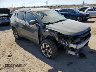 2020 Jeep Compass Limited with VIN 3C4NJDCB3LT167127, listed as a Copart auction lot 42777995 with 101,783 mi miles and Salvage Title. Bid and sale history available at carsss.com. Image 4.