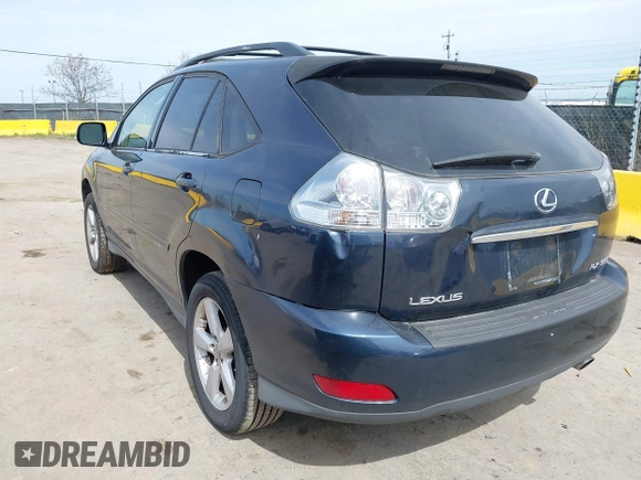 2005 Lexus RX 330 with VIN JTJHA31U050089558, listed as a IAAI auction lot 41841539 with 191,096 mi miles and . Bid and sale history available at carsss.com. Image 3.