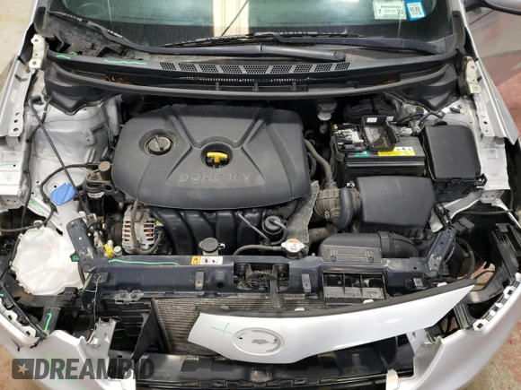 2016 Kia Forte LX with VIN KNAFK4A64G5564629, listed as a Copart auction lot 49143165 with 99,480 mi miles and Salvage Title. Bid and sale history available at carsss.com. Image 11.