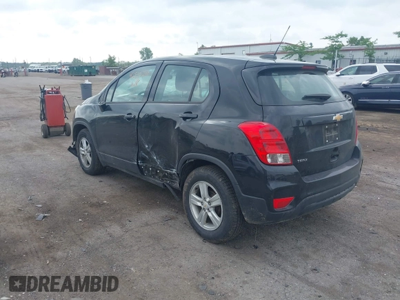 2020 Chevrolet Trax LS with VIN KL7CJKSB2LB086759, listed as a IAAI auction lot 42529290 with 79,635 mi miles and . Bid and sale history available at DreamBid. Image 3.