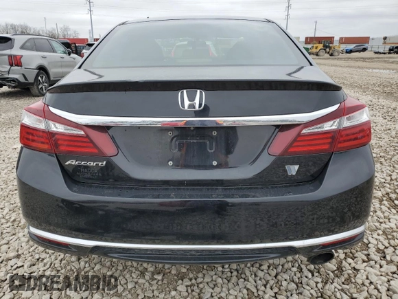 2017 Honda Accord Sedan LX with VIN 1HGCR2F37HA299798, listed as a Copart auction lot 52723705 with 84,637 mi miles and Salvage Title. Bid and sale history available at carsss.com. Image 6.