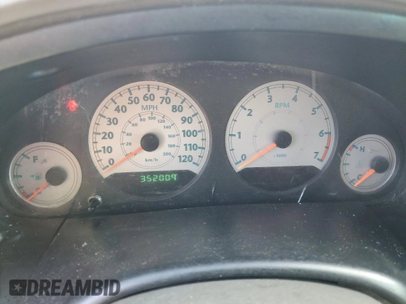 2006 Chrysler Town & Country LWB Touring with VIN 2A4GP54L66R893327, listed as a Copart auction lot 71817354 with 352,009 mi miles and Salvage Title. Bid and sale history available at carsss.com. Image 9.