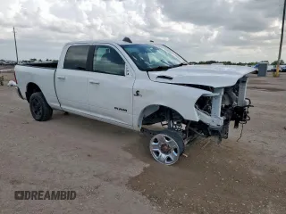 2021 Ram 2500 Big Horn with VIN 3C6UR5DLXMG555524, listed as a Copart auction lot 64904265 with Not provided miles and Clean title. Bid and sale history available at DreamBid. Image 4.