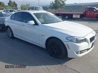 2011 BMW 5 Series 528i with VIN WBAFR1C51BC740734, listed as a IAAI auction lot 42035705 with 134,691 mi miles and . Bid and sale history available at carsss.com. Image 1.