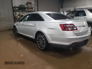 2017 Ford Taurus SEL with VIN 1FAHP2E87HG138944, listed as a Copart auction lot 48801685 with 105,833 mi miles and Salvage title. Bid and sale history available at DreamBid. Image 2.