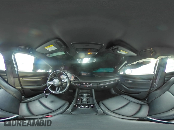 2020 Mazda 3 with VIN JM1BPALM2L1158699, listed as a Copart auction lot 53919195 with 60,401 mi miles and Salvage title. Bid and sale history available at DreamBid. Image 14.