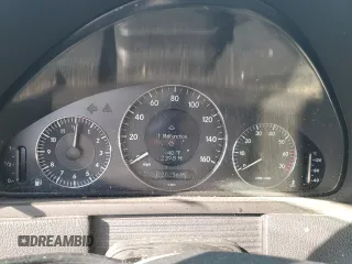 2003 Mercedes-Benz CLK 320 with VIN WDBTJ65J43F038135, listed as a Copart auction lot 71801574 with 220,256 mi miles and Salvage Title. Bid and sale history available at DreamBid. Image 9.