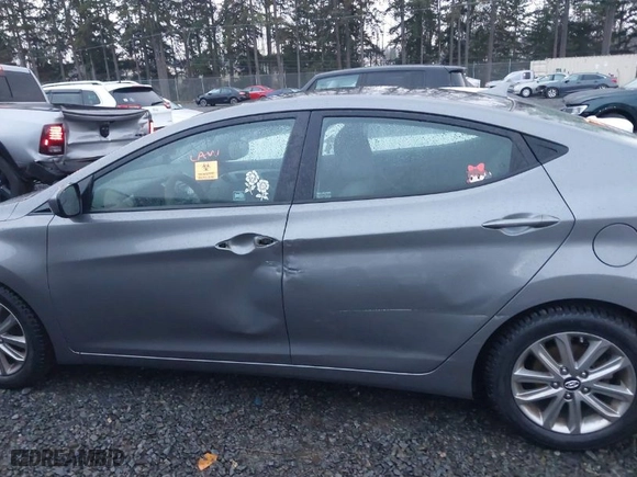 2014 Hyundai Elantra Limited with VIN 5NPDH4AE8EH465342, listed as a IAAI auction lot 41343515 with 1 mi miles. Bid and sale history available at carsss.com. Image 14.